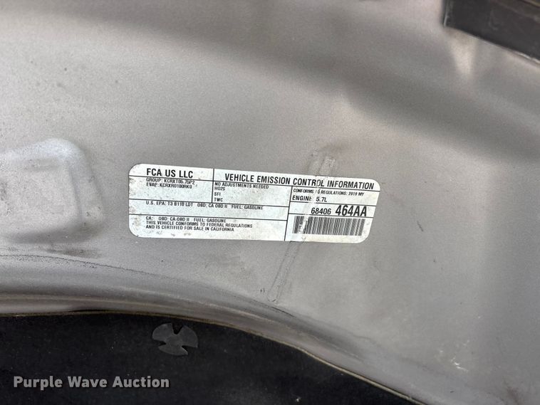 image for item FG0451 2019 Dodge Durango SSV SUV