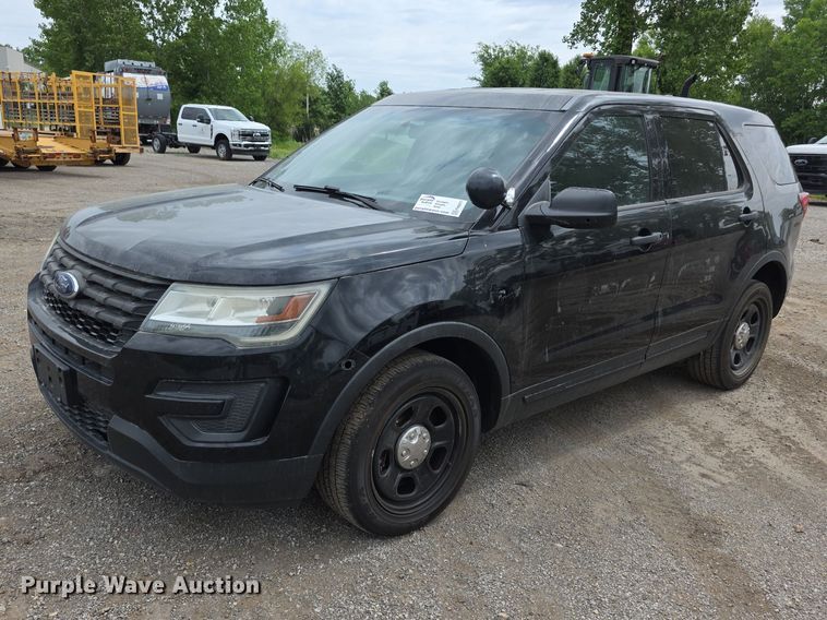 image for item FH6017 2016 Ford Explorer Police Interceptor SUV