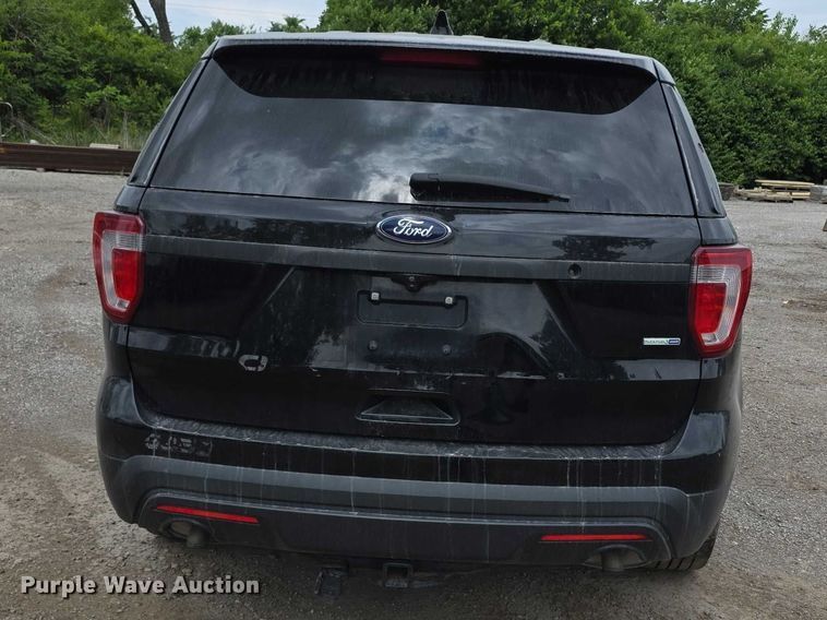 image for item FH6017 2016 Ford Explorer Police Interceptor SUV