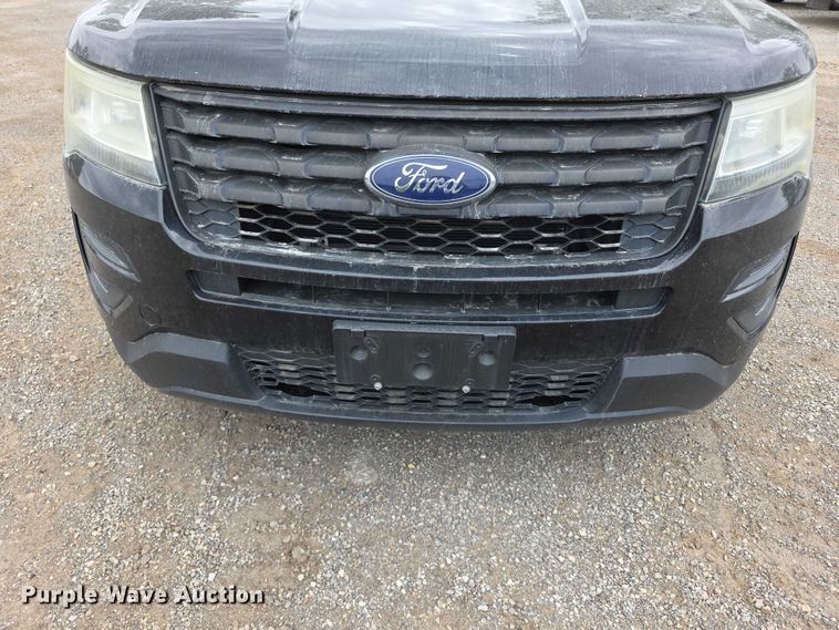 image for item FH6017 2016 Ford Explorer Police Interceptor SUV