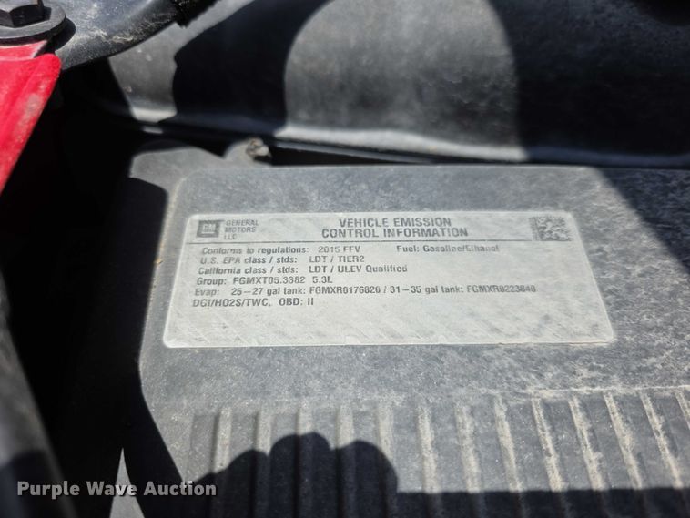 image for item FH6018 2015 Chevrolet Tahoe SUV