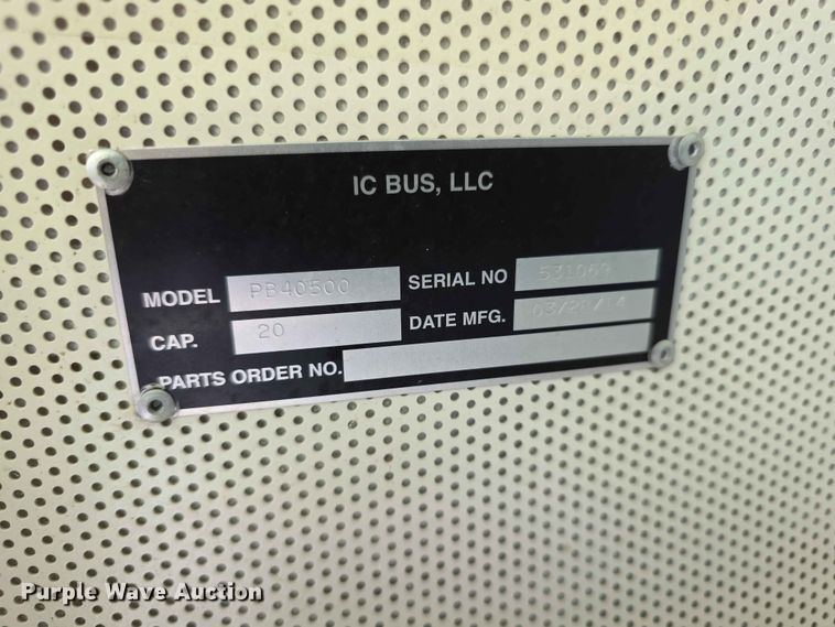 image for item FH6066 2015 IC BE school bus