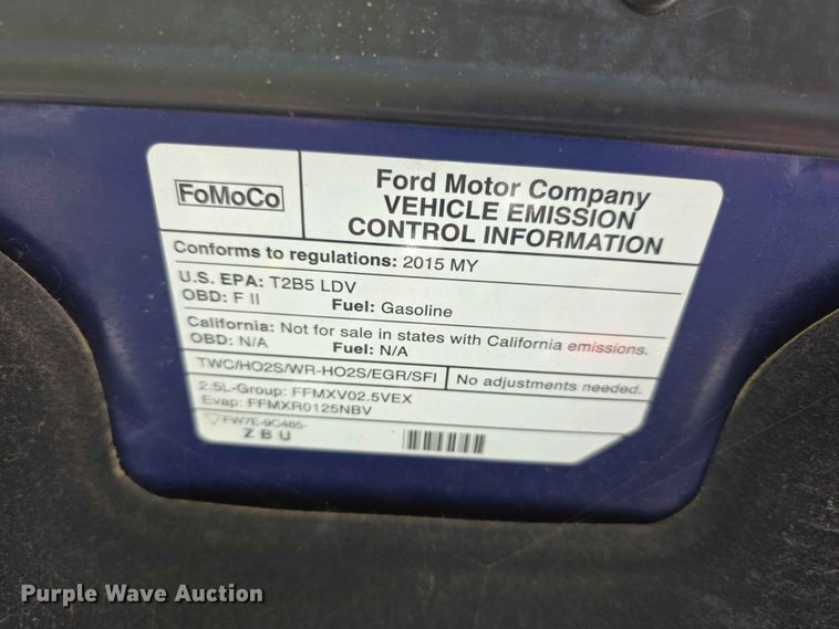 image for item FH6070 2015 Ford Fusion SE 