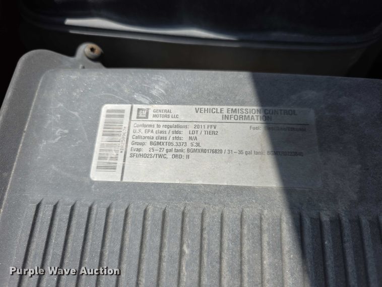 image for item FH6083 2011 Chevrolet Tahoe SUV