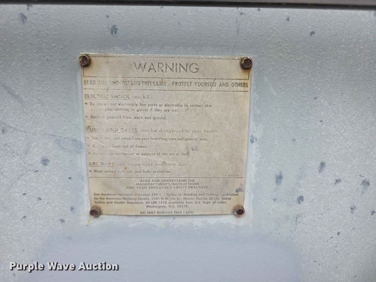 image for item FH6120 1980 Lincoln Shield Arc SAE 409  welder