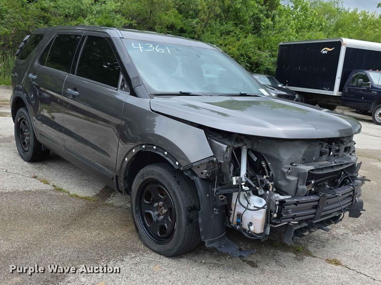 image for item FH6127 2017 Ford Explorer Police Interceptor SUV
