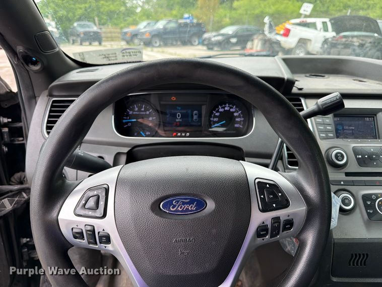 image for item FH6133 2019 Ford Taurus Police Interceptor  