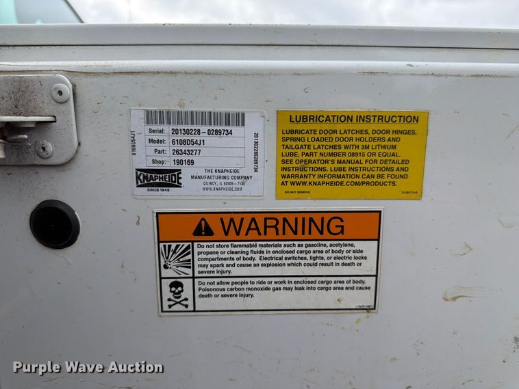 image for item FH6138 2013 Ford F450 Super Duty utility / service truck