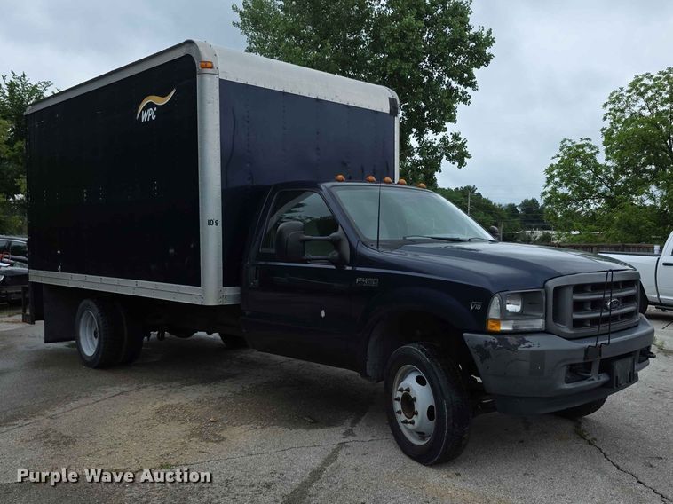 image for item FH6143 2002 Ford F450 Super Duty XL box truck