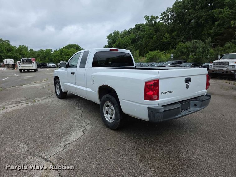 image for item FH6144 2008 Dodge Dakota Ext. Cab pickup truck