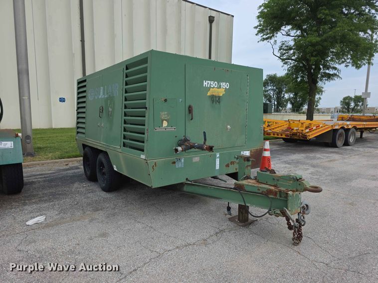 image for item FH6216 1992 Sullair H750/150DTQCAT air compressor