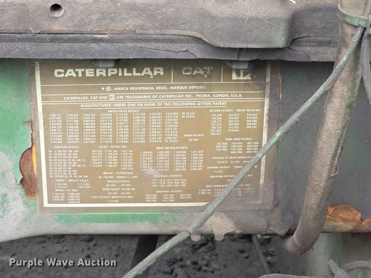 image for item FH6216 1992 Sullair H750/150DTQCAT air compressor
