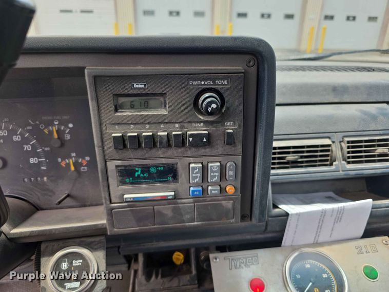 image for item FH6220 1992 GMC Sierra C3500 street sweeper truck