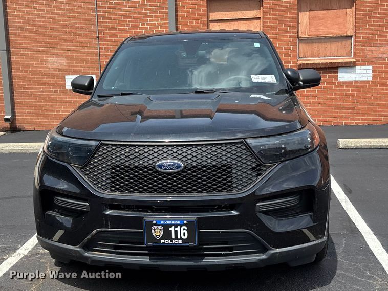 image for item FH7154 2021 Ford Explorer Police Interceptor SUV