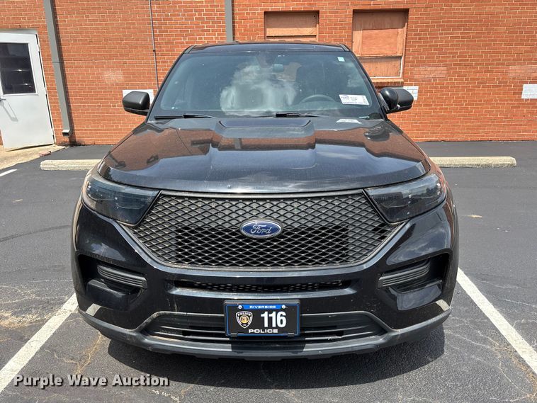 image for item FH7154 2021 Ford Explorer Police Interceptor SUV