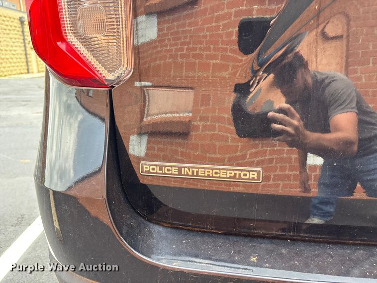 image for item FH7154 2021 Ford Explorer Police Interceptor SUV
