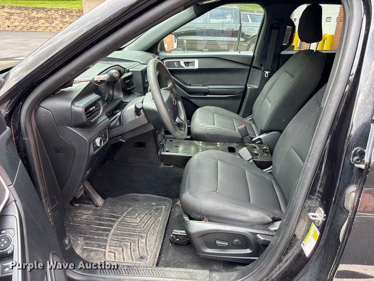 image for item FH7154 2021 Ford Explorer Police Interceptor SUV