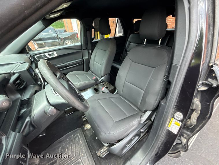 image for item FH7154 2021 Ford Explorer Police Interceptor SUV