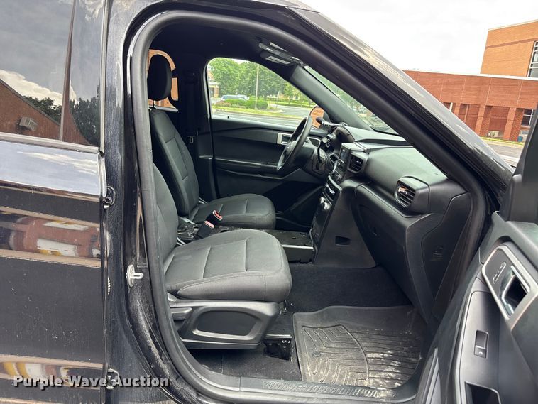 image for item FH7154 2021 Ford Explorer Police Interceptor SUV