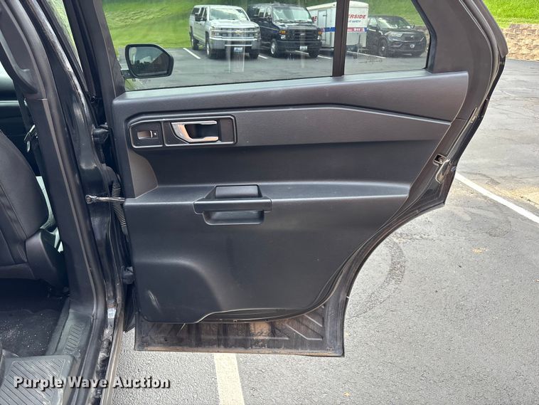 image for item FH7154 2021 Ford Explorer Police Interceptor SUV