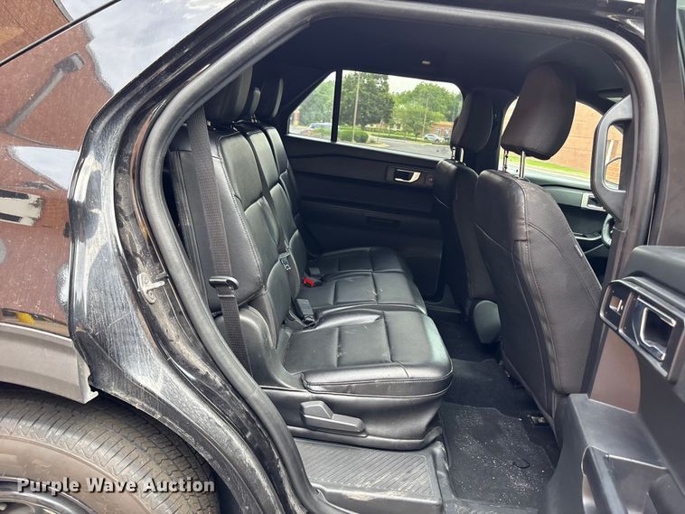 image for item FH7154 2021 Ford Explorer Police Interceptor SUV