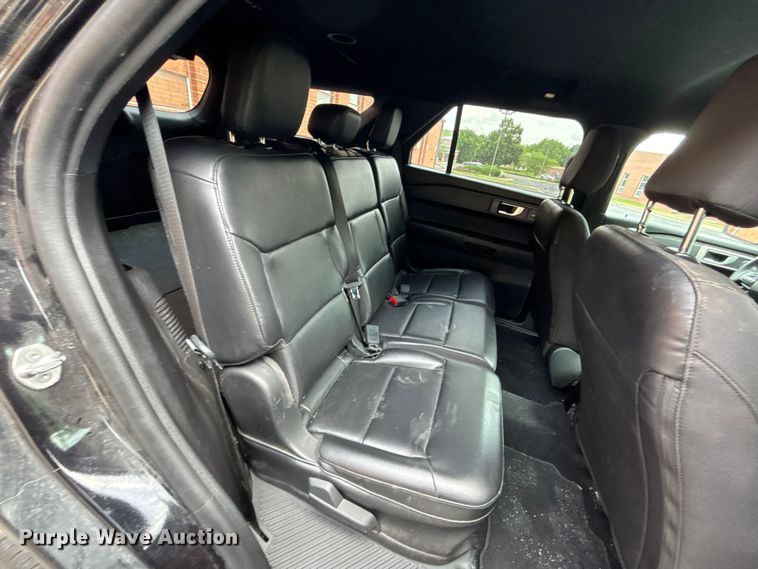 image for item FH7154 2021 Ford Explorer Police Interceptor SUV
