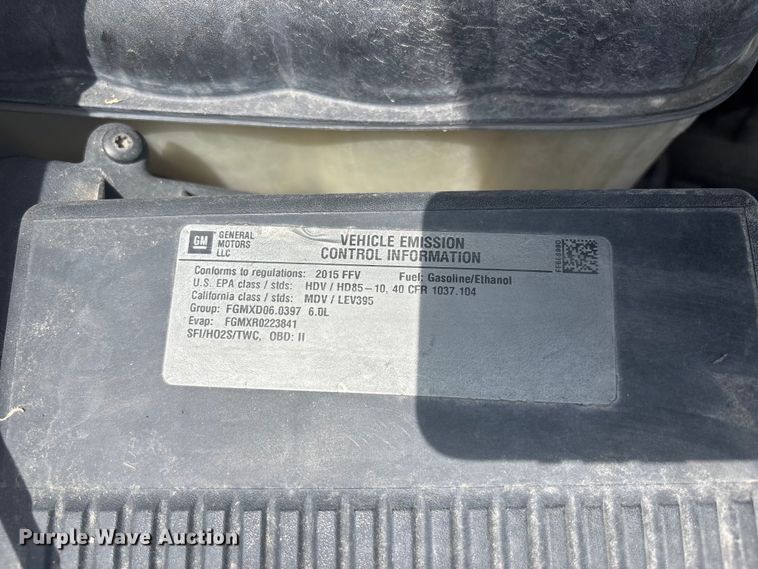 image for item FH7156 2015 Chevrolet Silverado 2500HD Crew Cab pickup truck