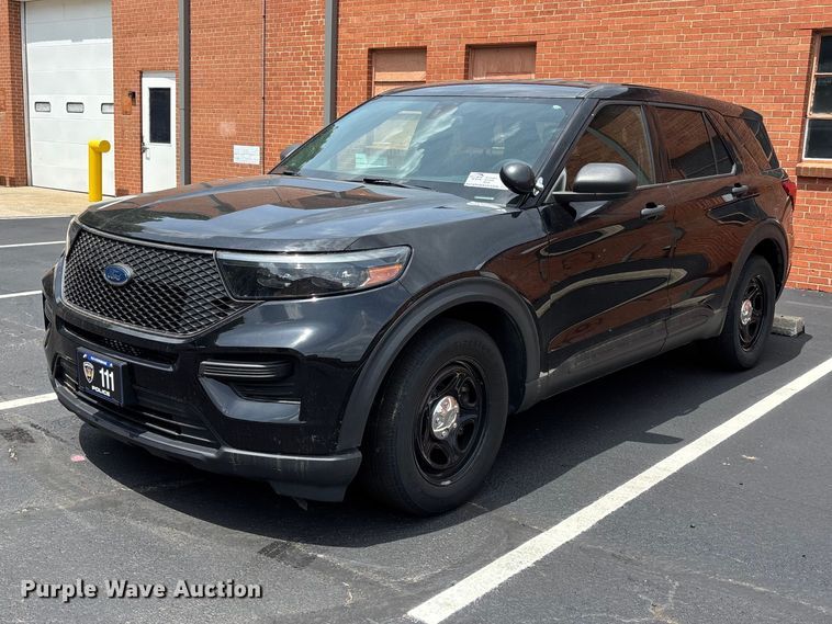 image for item FH7157 2020 Ford Explorer Police Interceptor SUV