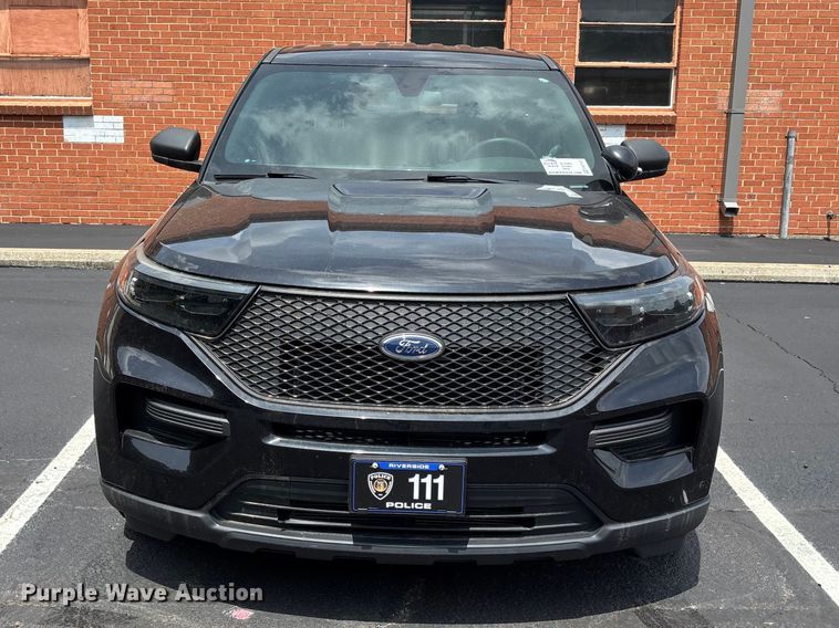 image for item FH7157 2020 Ford Explorer Police Interceptor SUV