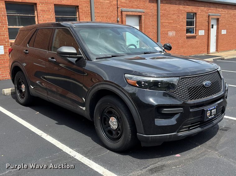image for item FH7157 2020 Ford Explorer Police Interceptor SUV