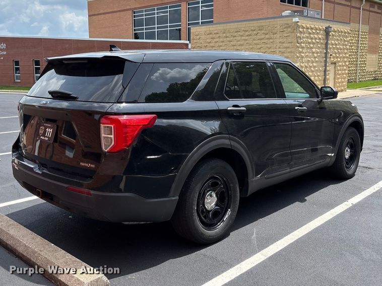 image for item FH7157 2020 Ford Explorer Police Interceptor SUV