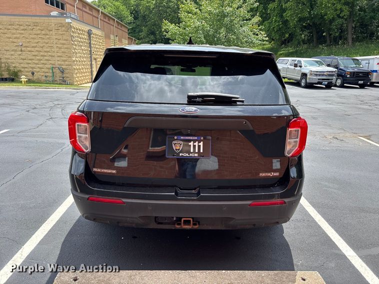 image for item FH7157 2020 Ford Explorer Police Interceptor SUV