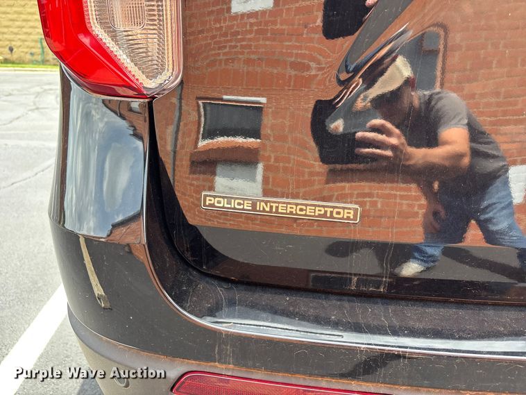 image for item FH7157 2020 Ford Explorer Police Interceptor SUV