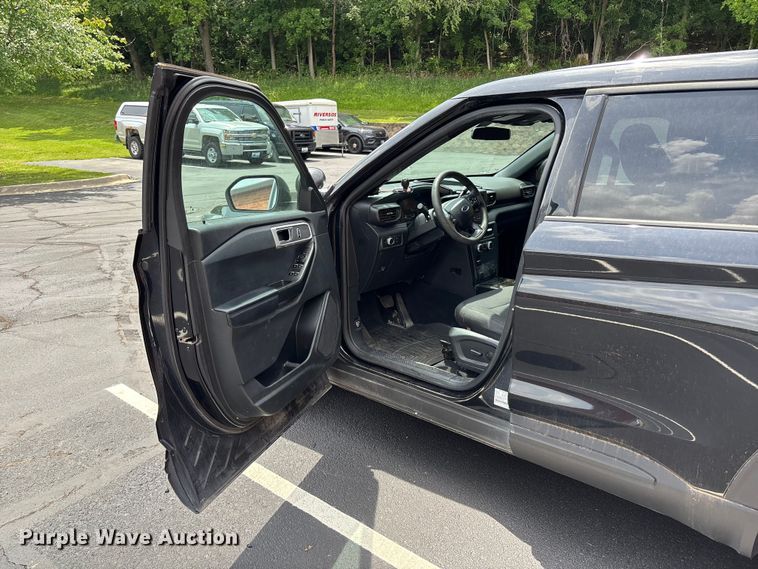 image for item FH7157 2020 Ford Explorer Police Interceptor SUV