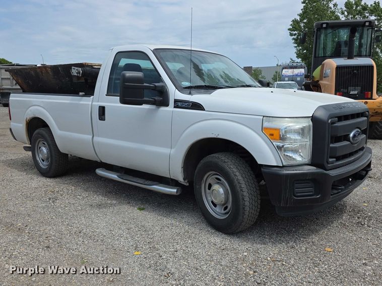 image for item FI0643 2012 Ford F350 Super Duty XL pickup truck