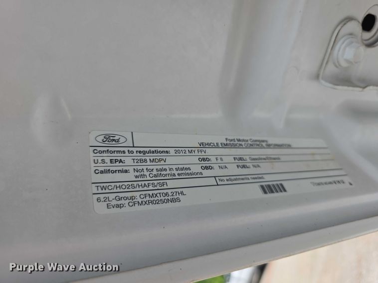 image for item FI0643 2012 Ford F350 Super Duty XL pickup truck