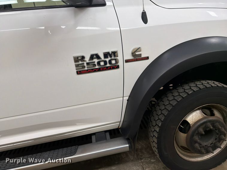 image for item FK0140 2016 RAM 5500 bucket truck