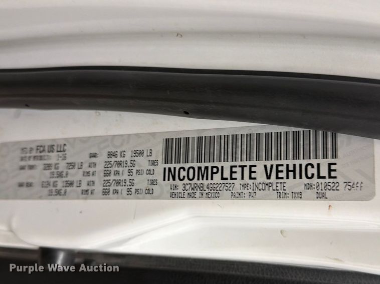 image for item FK0140 2016 RAM 5500 bucket truck