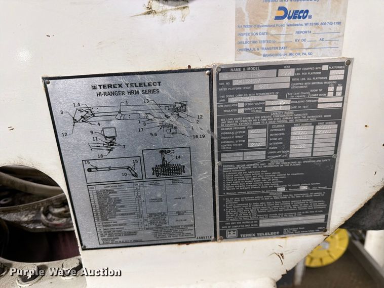 image for item FK0141 2005 International 7400 bucket truck