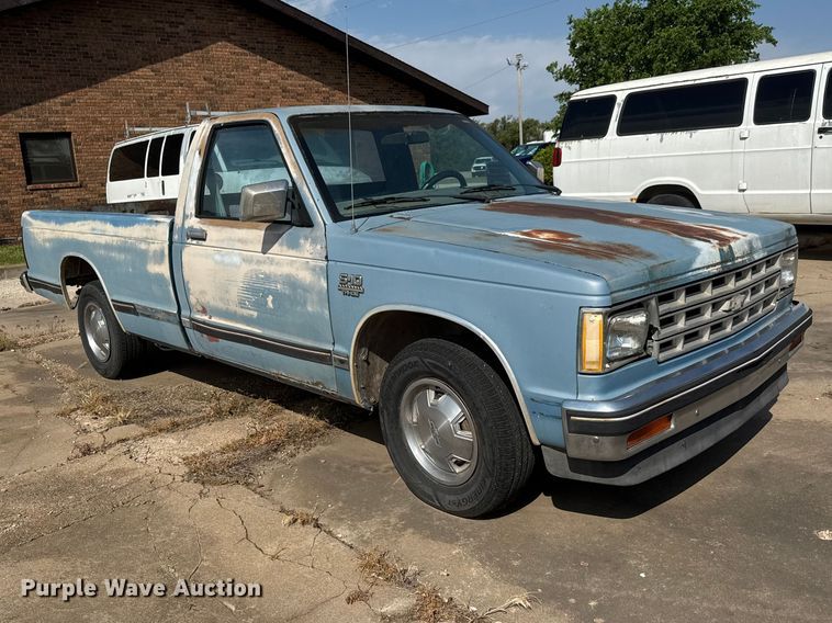 image for item NA9303 1982 Chevrolet S10 pickup truck