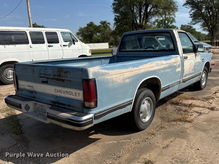 image for item NA9303 1982 Chevrolet S10 pickup truck