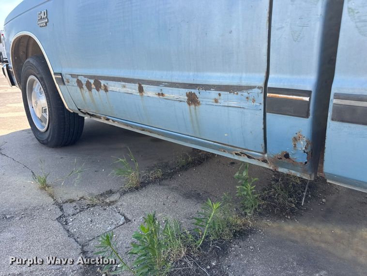 image for item NA9303 1982 Chevrolet S10 pickup truck