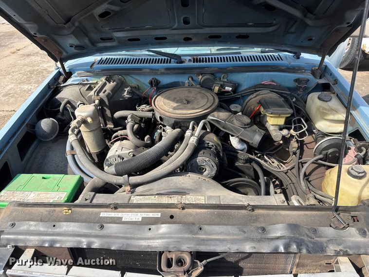 image for item NA9303 1982 Chevrolet S10 pickup truck