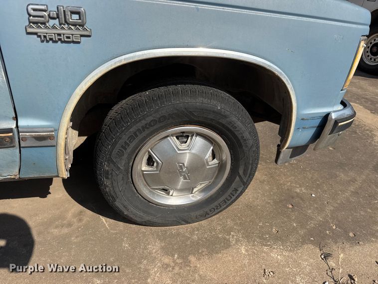 image for item NA9303 1982 Chevrolet S10 pickup truck