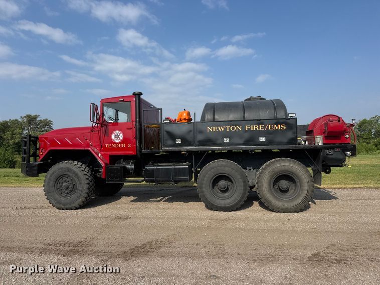 image for item NA9311 1986 AMGN M923 A1 brush fire truck