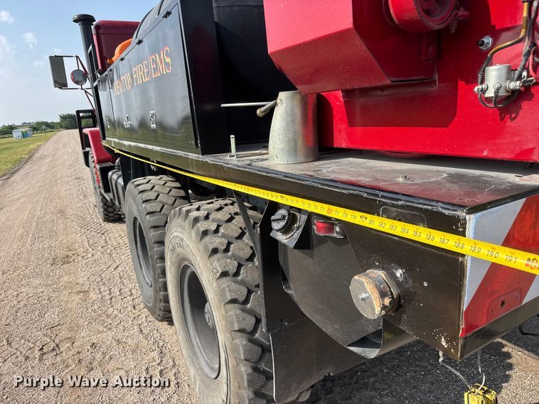 image for item NA9311 1986 AMGN M923 A1 brush fire truck