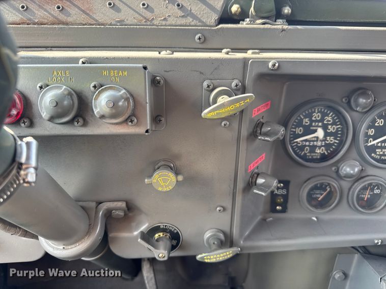 image for item NA9311 1986 AMGN M923 A1 brush fire truck