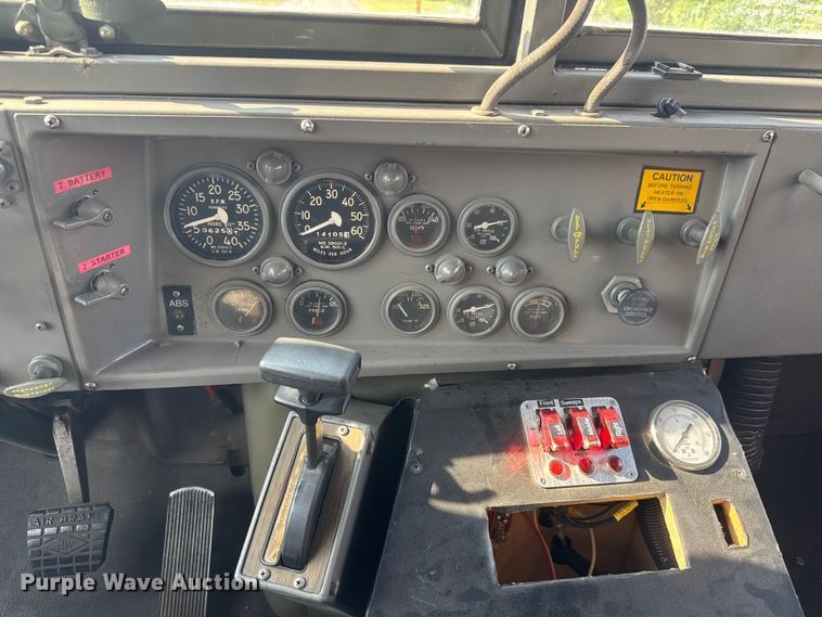 image for item NA9311 1986 AMGN M923 A1 brush fire truck