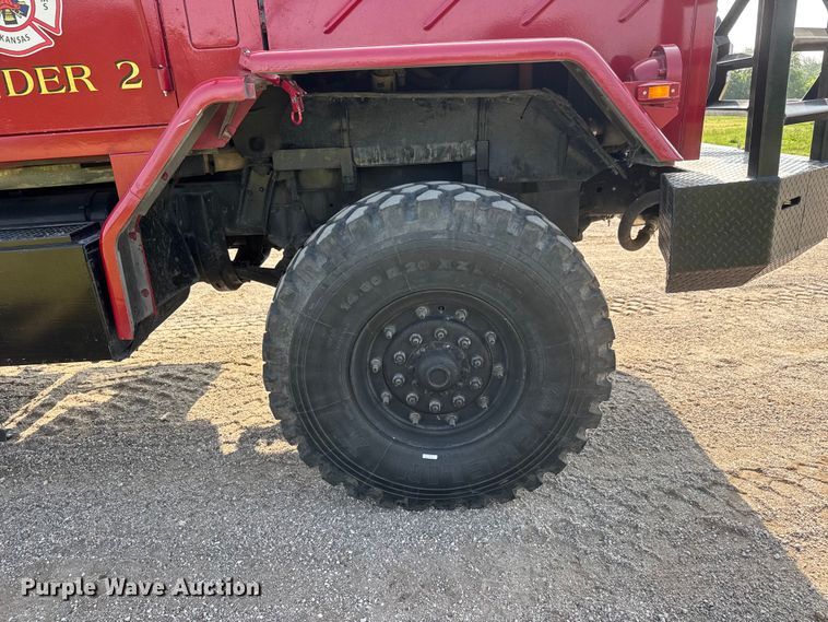 image for item NA9311 1986 AMGN M923 A1 brush fire truck