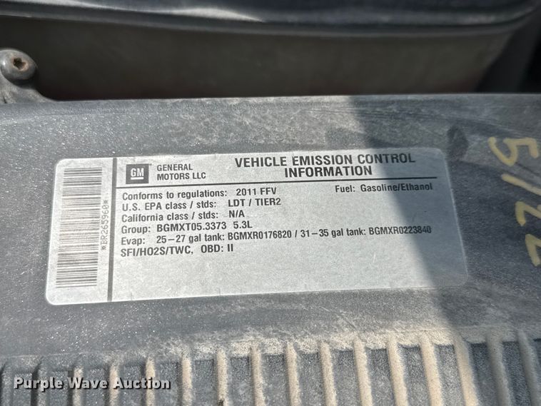 image for item NA9312 2011 Chevrolet Suburban SUV